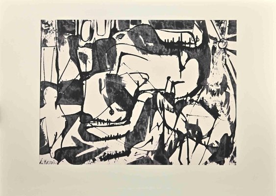 Willem De Kooning, Untitled, 1985, Offset Lithograph for