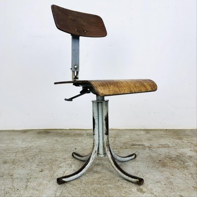 Chaise de Bureau d'Atelier Vintage, 1950s en vente sur Pamono