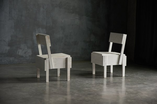 Chair attributed to Enzo Mari for Artek, Finland, 2010s for sale