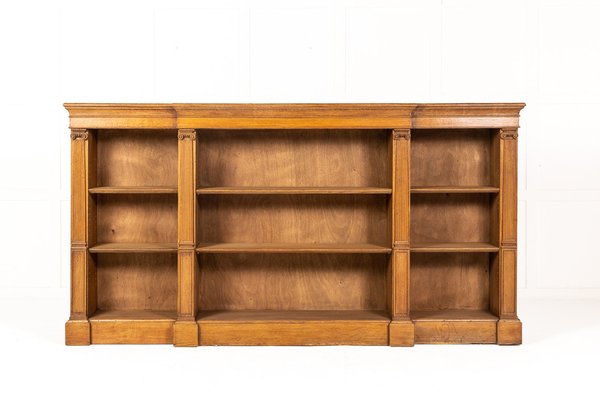 Vintage cheap oak bookcase