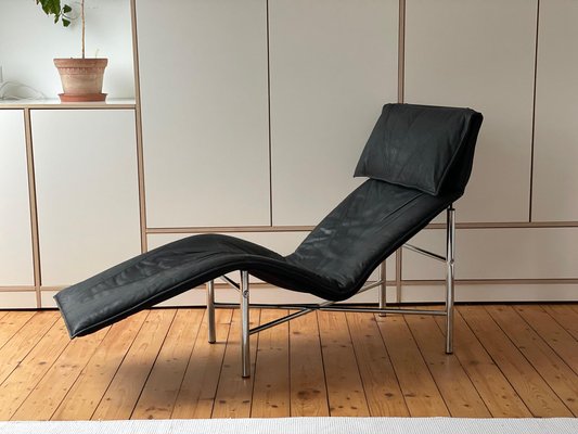 Ledersessel von T. Björklund für IKEA, 1980er bei Pamono kaufen