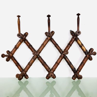 Vintage expandable coat rack sale