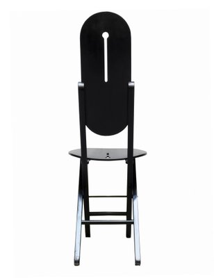 Black folding best sale chairs for sale