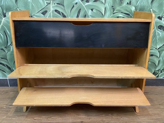 Mid-Century German Red, Yellow and Black Formica Shoe