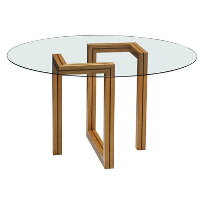 Table base for 2024 round glass top
