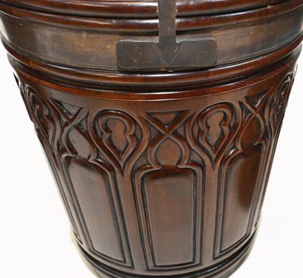 Pair of Regency Mahogany Peat Buckets or Planters Pair of Regency Mahogany Peat Buckets or Planters