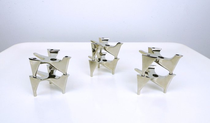 German Bird Flight Candleholders from Hammonia Motard, 1970s