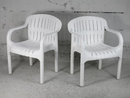 French Armchairs by Pierre Paulin for Allibert 1980 Set of 6 for