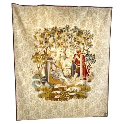 Mid-Century Modern The Offering of the Heart Tapestry, Belgium
