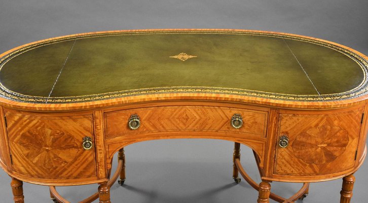 Vintage kidney 2024 shaped desk