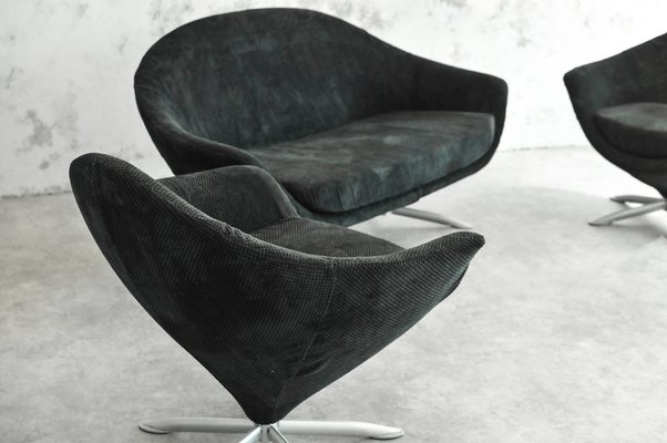 Corinto Doubles Sofa and Armchairs Set of 3 for sale at Pamono