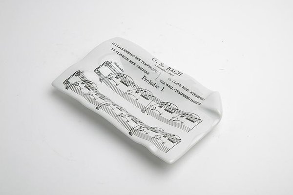 Vintage Ashtray in Ceramic by Fornasetti, 1950s for sale at Pamono