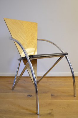 Postmodern Side Chair by Klaus Wettergren for Q Production, 1980s