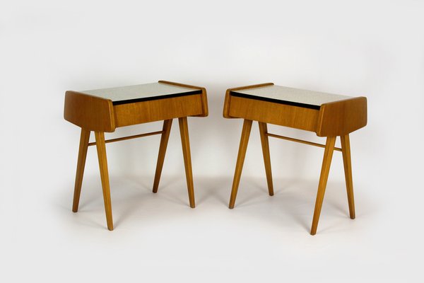 Mid century nightstands for clearance sale