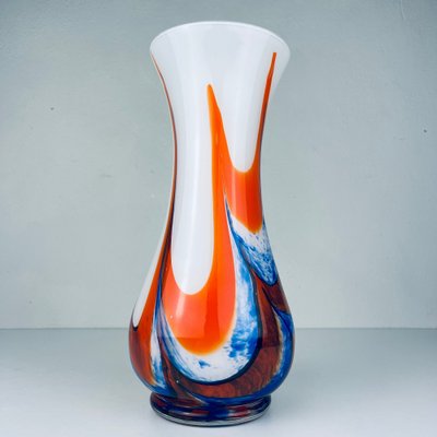 matches21 - Vaso decorativo in vetro con motivo etnico, 7,5 x 14,5 cm