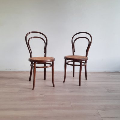 No. 14 Chairs by Michael Thonet for Thonet, 1910s, Set of 2 for sale at  Pamono