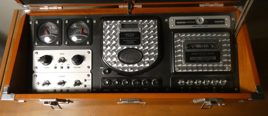 Radio vintage con CD e registratore, anni '80 in vendita su Pamono