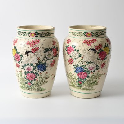Vase - Satsuma - Céramique - Japon - Période Meiji