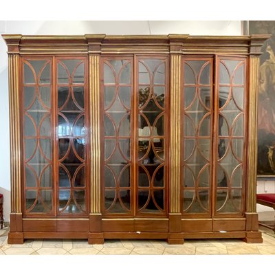 Antique Empire Library Cabinet