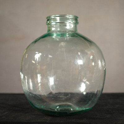 Große antike englische viktorianische Glasdose, 1900er bei Pamono kaufen