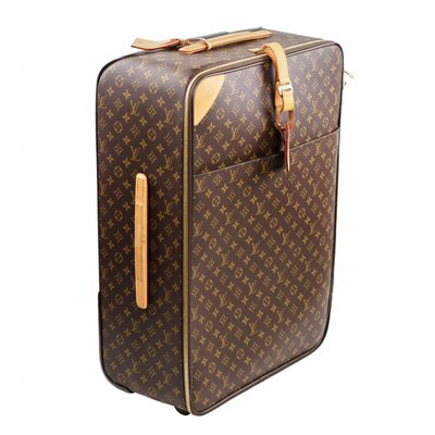 Brown Leather Plastic Trunk by Louis Vuitton, 2000s