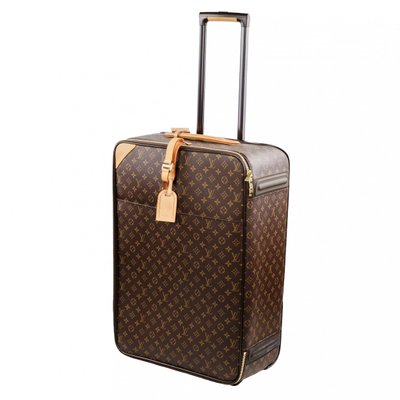 Brown Leather Plastic Trunk by Louis Vuitton, 2000s