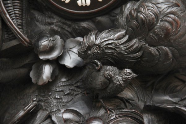 19th Century Black Forest Mantel Clock, 1880s for sale at Pamono