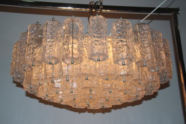 Italian Murano Art Glass Chandelier Italian Murano Art Glass Chandelier