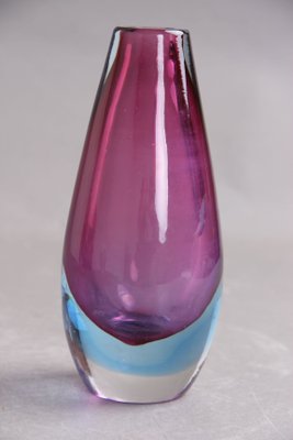 Hand-Blown Glass Vase