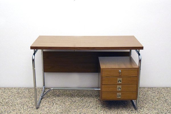 Italian Bauhaus Style Desk, 1960s for sale at Pamono