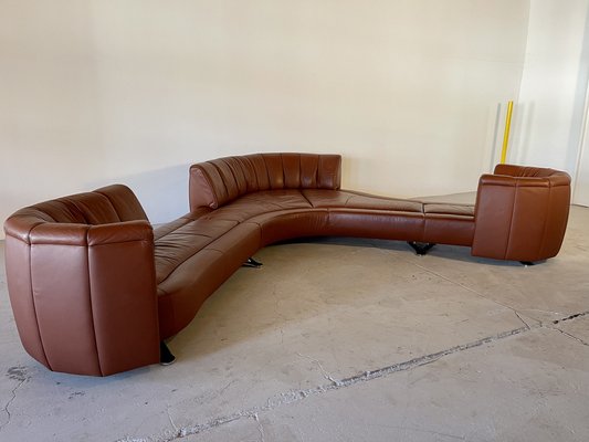 Hugo sale leather sectional