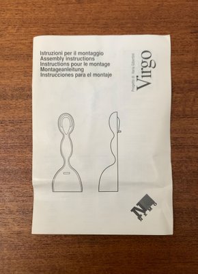 Lampe De Bureau Virgo Postmoderne Par Ilalia Gibertini Pour Nemo Cassina Italie 1990s 13