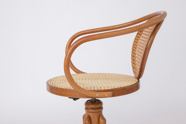 Wicker swivel sale desk chair