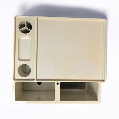 Grande lampe vintage colorée avec organisateur de bureau