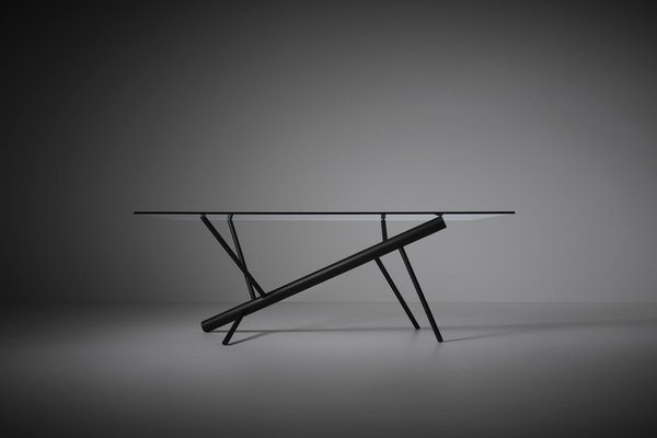 Acanto Dining Table by Enzo Mari for Zanotta, 1930s for sale at Pamono