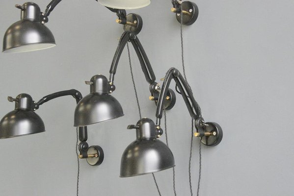 Model 6716 Wall Lamp by Christian Dell for Kaiser Idell, 1930s for