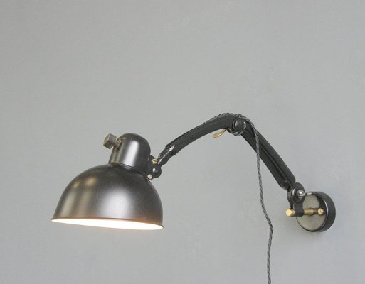 Model 6716 Wall Lamp by Christian Dell for Kaiser Idell, 1930s for