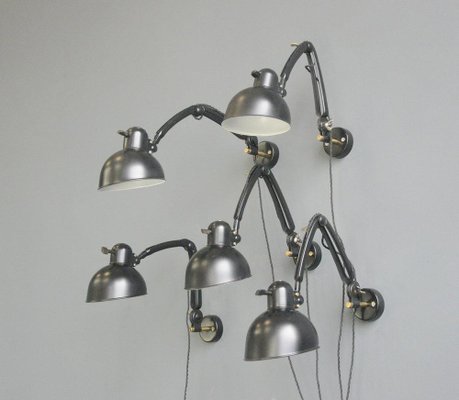 Model 6716 Wall Lamp by Christian Dell for Kaiser Idell, 1930s for