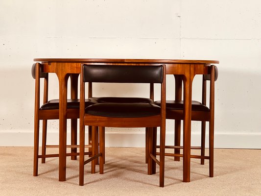 Mid Century Table with Chairs Dunvegan by Tom Robertson for
