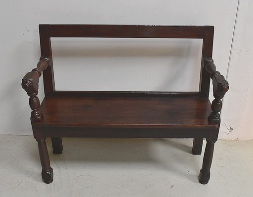 Small antique bench discount