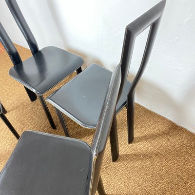 Regia Chairs by Antonello Mosca for Ycami Collection, 1980s, Set