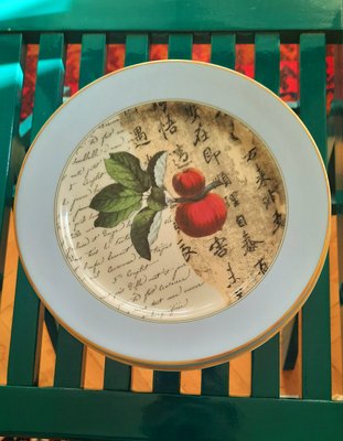 Bernardaud Limoges Poesie Plates, 1990s, Set of 8 for sale at Pamono