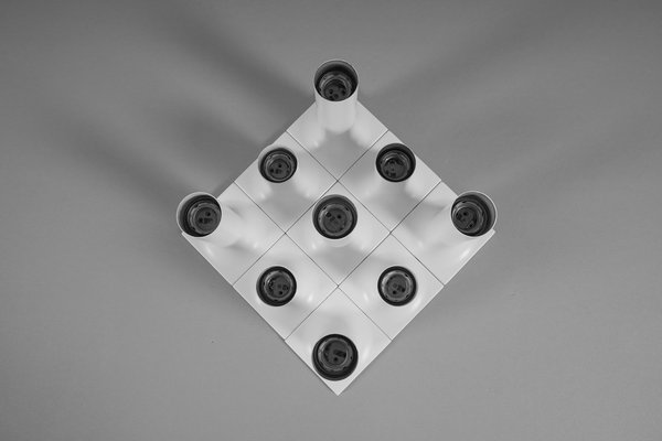 Ceiling or Wall Lamps by Rolf Krüger for Staff, 1960s, Set of 9
