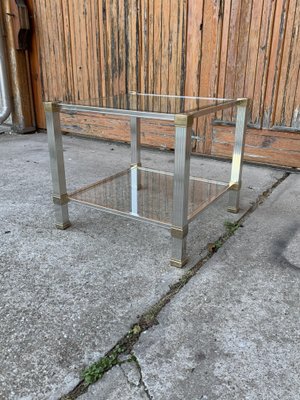 Table basse pierre Vandel Paris 1970 - Ameublement