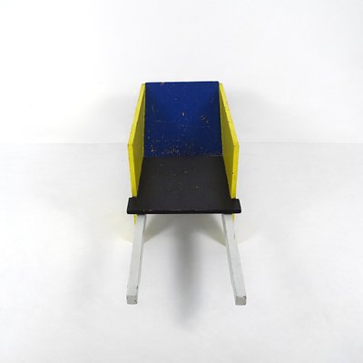 De Stijl Children's Wheelbarrow by Gerrit Rietveld for Van De