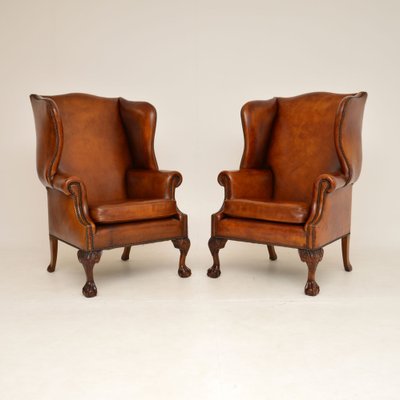 Georgian wingback sale armchair