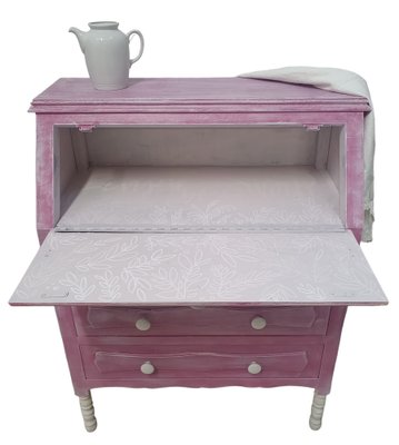 Porcelain and Wood Princess Desk 1950s for sale at Pamono