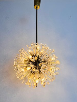 Emil Stejnar スプートニク シャンデリア ミッドセンチュリー ランプ Glass and Brass Sputnik Chandelier attributed to Emil Stejnar for