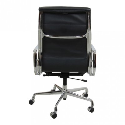 EA 219 Desk Chair in Leather by Charles Eames for Vitra
