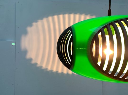 Space Age UFO Pendant Lamp attributed to Luigi Colani, 1970s for